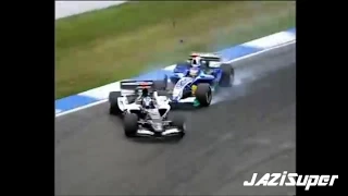F1 2005 crashes