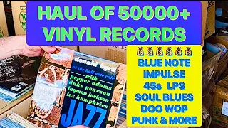 DIG #4. Haul of OVER 50000 Vinyl Records. Vinyl Community. Blue Note, Impulse, Prestige & More +45s