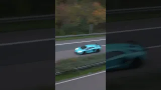 Lamborghini svj gintani exhaust fly by🥹😩👌👌👌#lamborghini #svj #gintani