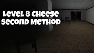 Level 8 Cheese Second Method "Locker Climb"