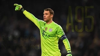 Manuel Neuer - Saves and skills - Ballon D'or Nominated 2015 [HD]