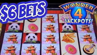 Winning Session on Wonder 4 Jackpots