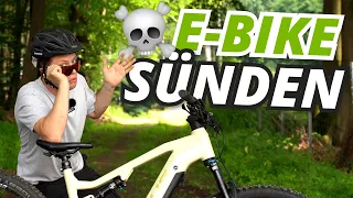 FLOP 5 E-BIKE SÜNDEN - Diese Fehler killen dein Pedelec! ☠️