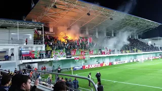 Фанаты Локомотива в Тирасполе