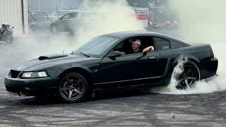 2001 Mustang GT Bullitt Burnout