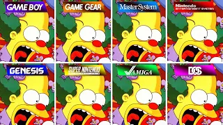 Krusty's Fun House (1992) Gameboy vs Game Gear vs SMS vs NES vs SNES vs Genesis vs Amiga vs DOS