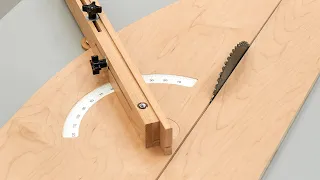 Making The Precision Miter Sled
