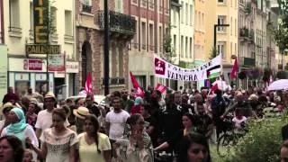 19 Juillet 2014 - Le Havre : Manifestation de soutien à la PALESTINE