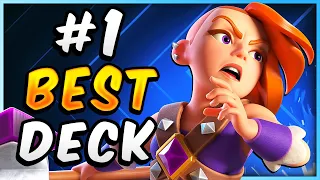 BEST VALKYRIE EVOLUTION DECK in CLASH ROYALE! 🏆