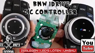 BMW I Drive CIC Controller | zerlegen | Led´s löten | Anleitung |