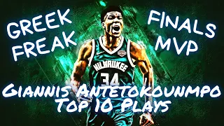 Giannis Antetokounmpo "Greek Freak" Top 10 Plays!! 😤😱