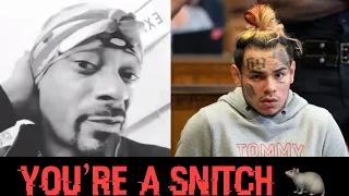 Snoop Dogg Calls 6ix9ine a Snitch, OG Snoop Dogg reacts to 6ix9ine cooperating with federals