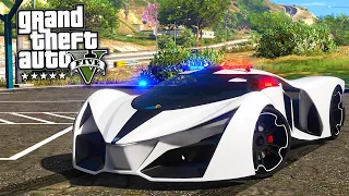 САМАЯ БЫСТРАЯ ПОЛИЦЕЙСКАЯ ТАЧКА в МИРЕ!! - GTA 5 ИГРА ЗА ПОЛИЦЕЙСКОГО (ГТА 5 МОДЫ LSPDFR)