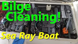 Cleaning The Boat Bilge