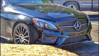 Первый Выезд - Битый Mercedes C-Coupe С Аукциона