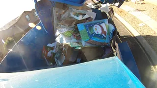 HEAVY Post Christmas Recycling Hopper Video