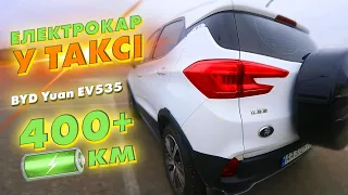 Електромобіль у ТАКСІ! Чи справжні 🔋400+ км? Відгук від власника BYD Yuan EV535