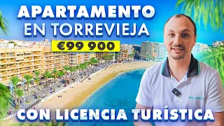 Apartamento en Torrevieja de 2 dormitorios y Licencia Turística. Comprar Piso en Torrevieja