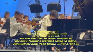 Yunchan Lim(임 윤찬) plays the ending of Rachmaninoff No. 3 at Hollywood Bowl, Aug 1, 2023