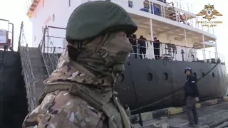 Russian army and militia of Donetsk People's Republic freed more then 50 crewmen of ships