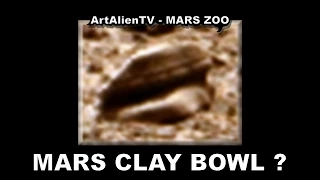 LIFE ON PLANET MARS - CLAY BOWL & Cut Stone Blocks. ArtAlienTV 1080p