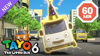 Tayo S6 Compilación E11-15 | Tayo Serie 6 Episodio | Tayo el pequeño Autobús Español