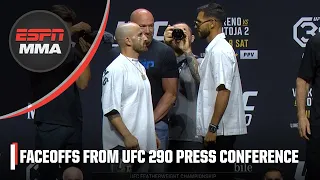 Faceoffs from the UFC 290 Press Conference | ESPN MMA