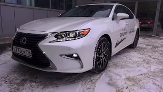 2016 Lexus ES 250 Premium 2. Обзор (интерьер, экстерьер, двигатель).