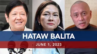 UNTV: HATAW BALITA | June 1, 2023