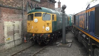 (HD) The Barrow Hill roundhouse rarities gala - 19/4/15