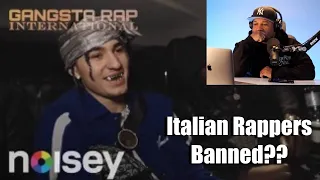 The Italian Rappers Banned From Performing | Gangsta Rap International - Italy (American REACTION)