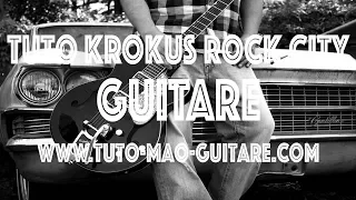 Rock City Krokus Guitare