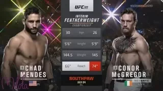 McGregor vs Mendes(TKO)