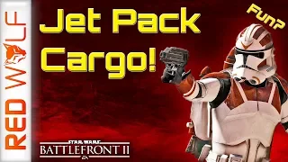 Jet Pack Cargo, Is it FUN?? - Battlefront 2 Gameplay