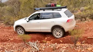 Skytrek, Willow Springs Station, Flinders Ranges in our VW Touareg 4xMotion.