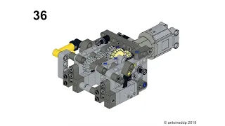 Building Instructions of the Lego Technic Water Pump - Part 3