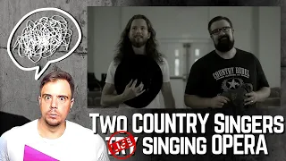 TRY...? LIES! │Two COUNTRY Singers try singing OPERA - Nessun Dorma - Austin Brown and Rob Lundquist
