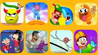 Draw To Smash, Layer Man, Fish Story, Flow Legends, Mr Bounce, My Talking  Angela 2, #45