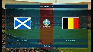 PES 2019 | Scotland vs Belgium | UEFA Euro