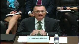 U.S. Assistant Secretary Feltman Testifies on U.S. Policy in the Middle East