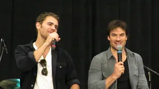 2019 TVDNJ Ian Somerhalder & Paul Wesley Gold Panel 2/3