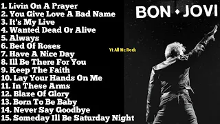 Bon Jovi - Full Album || Best Songs Of Bon Jovi Nonstop Playlist || Tanpa Iklan