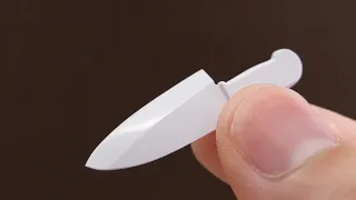 sharpest paper kitchen knife in the world