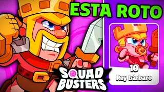 REY BARBARO👑 ¿EL MEJOR PERSONAJE EPICO DE SQUAD BUSTERS? 🤔