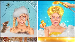 KIAT Parenting TAJIR vs KERE - GADGET Wajib Punya bagi ORTU KAYA dan BOKEK oleh Dunia La La Emoji