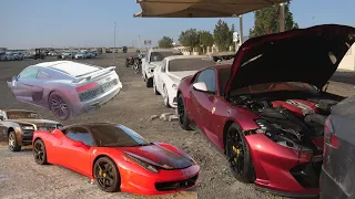 Crashed Dubai Cars! Looking for Projects!