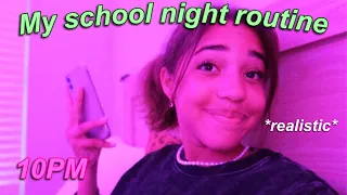 My AFTER school night routine *realistic*