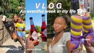 Digital Diary Vlog 🖤|gold reef city |botanical gardens|picnic dates |rides |food |ice cream etc…