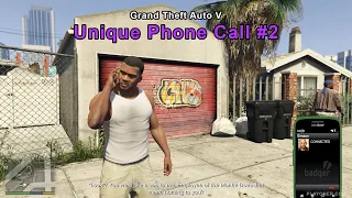 Simeon calls Franklin after Complications - Unique Phone Call #2 - GTA 5