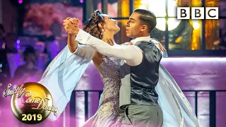 Karim and Amy Viennese Waltz to 'Give Me Love' - Week 8 | BBC Strictly 2019